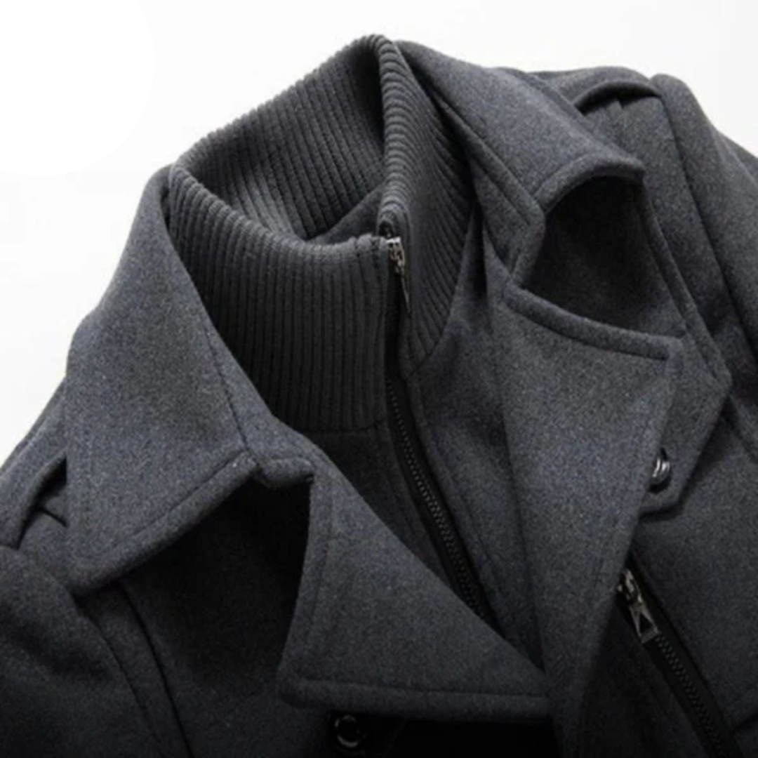 WoolGuard™ Chaqueta de invierno estilo Peaky Blinders