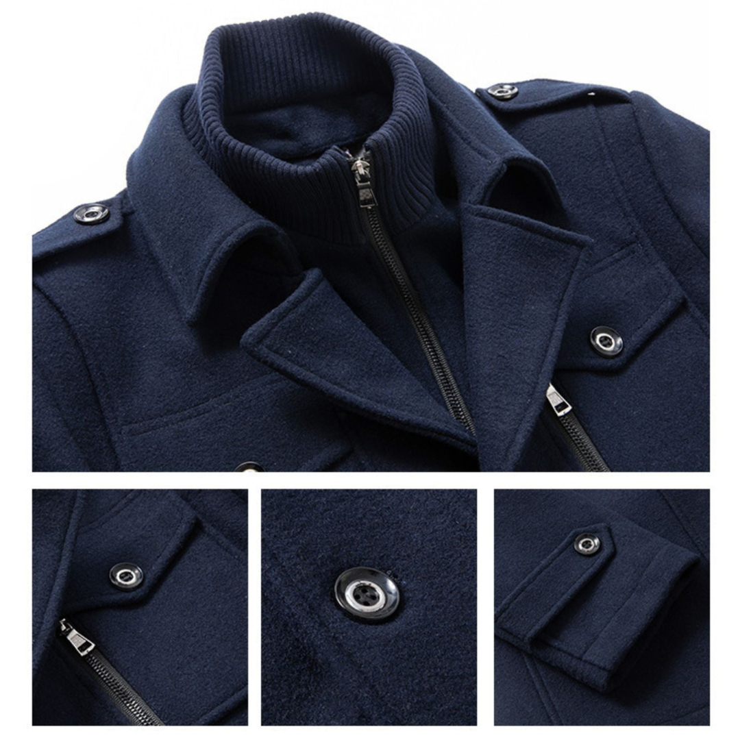 WoolGuard™ Chaqueta de invierno estilo Peaky Blinders