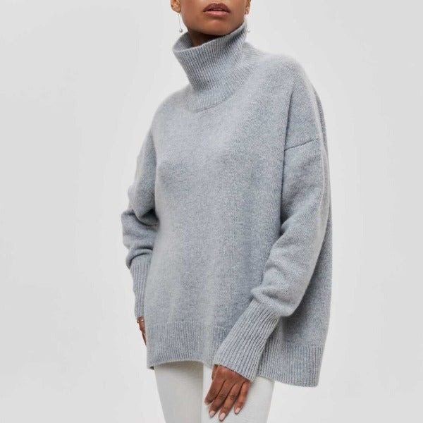 JERSEY DE PUNTO CON CUELLO VUELTO