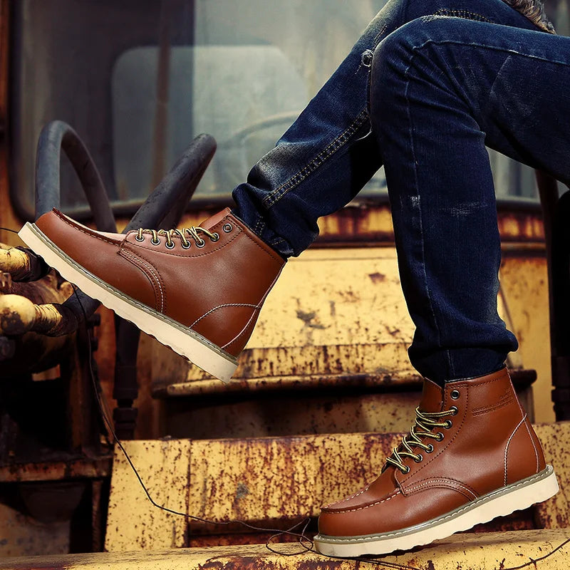 Muller™ – Botas de Cuero Genuino Retro