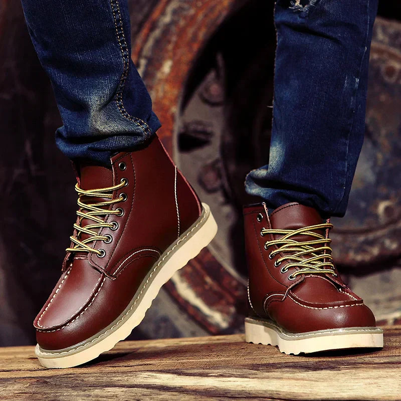 Muller™ – Botas de Cuero Genuino Retro