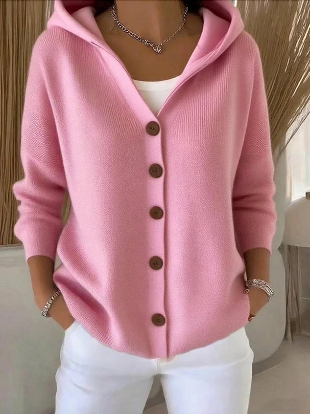 CLARA - JERSEY DE ALGODÓN CON BOTONES