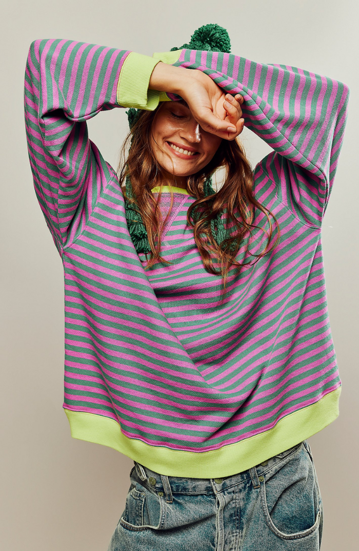 JERSEY OVERSIZE DE RAYAS