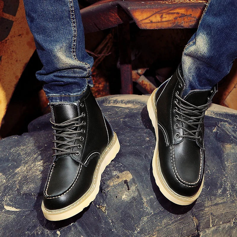 Muller™ – Botas de Cuero Genuino Retro