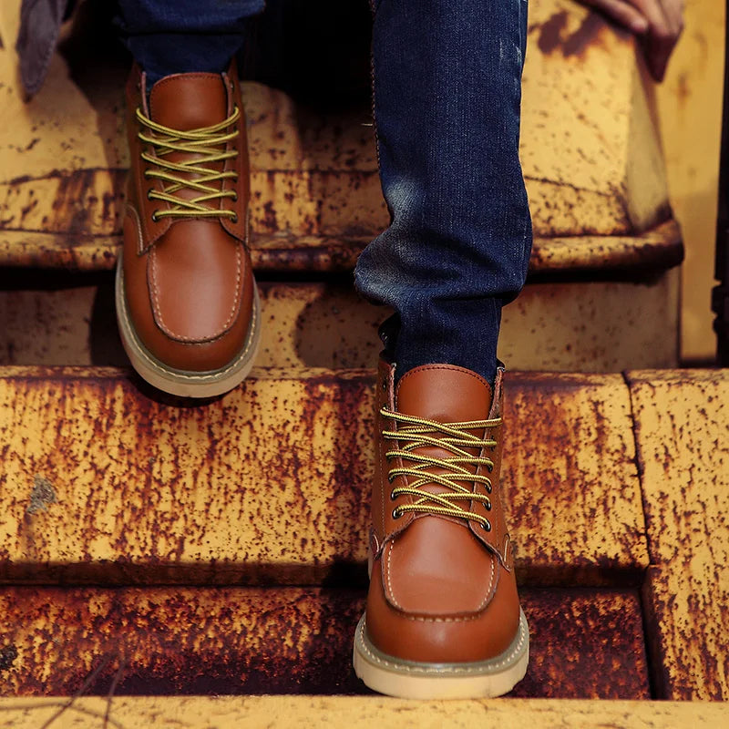 Muller™ – Botas de Cuero Genuino Retro