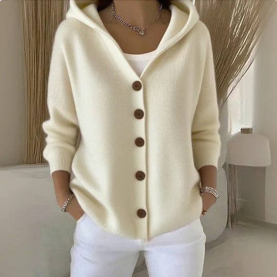 CLARA - JERSEY DE ALGODÓN CON BOTONES